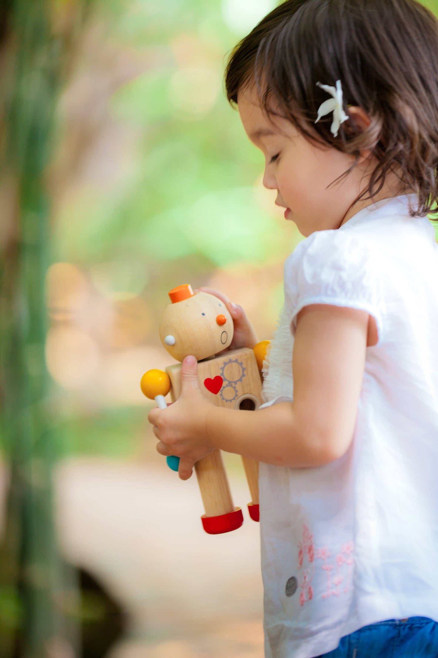 Build -A- Robot Wood Construction Toy