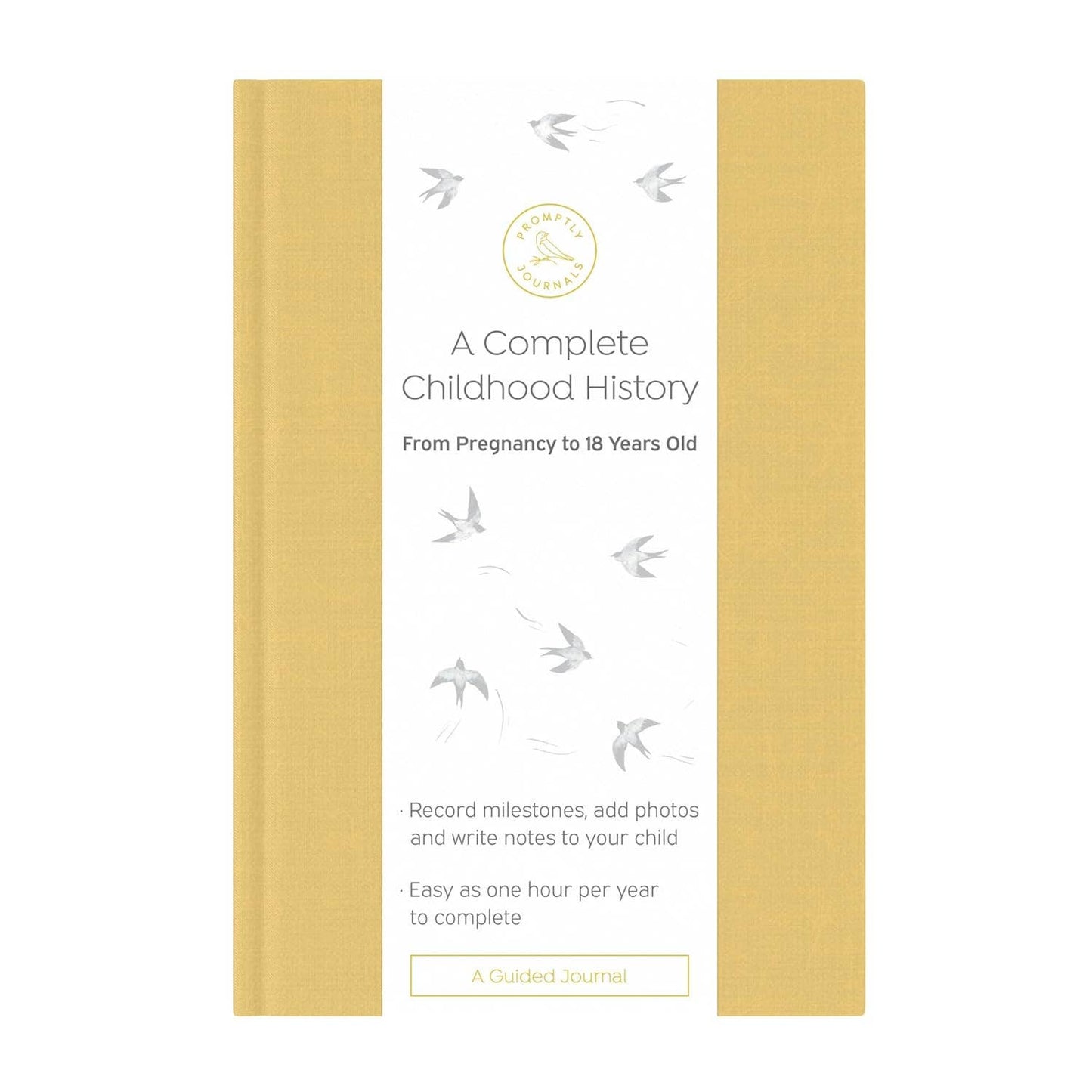 A Complete Childhood History: Pregnancy to 18 Years Journal : Dusty Rose Linen