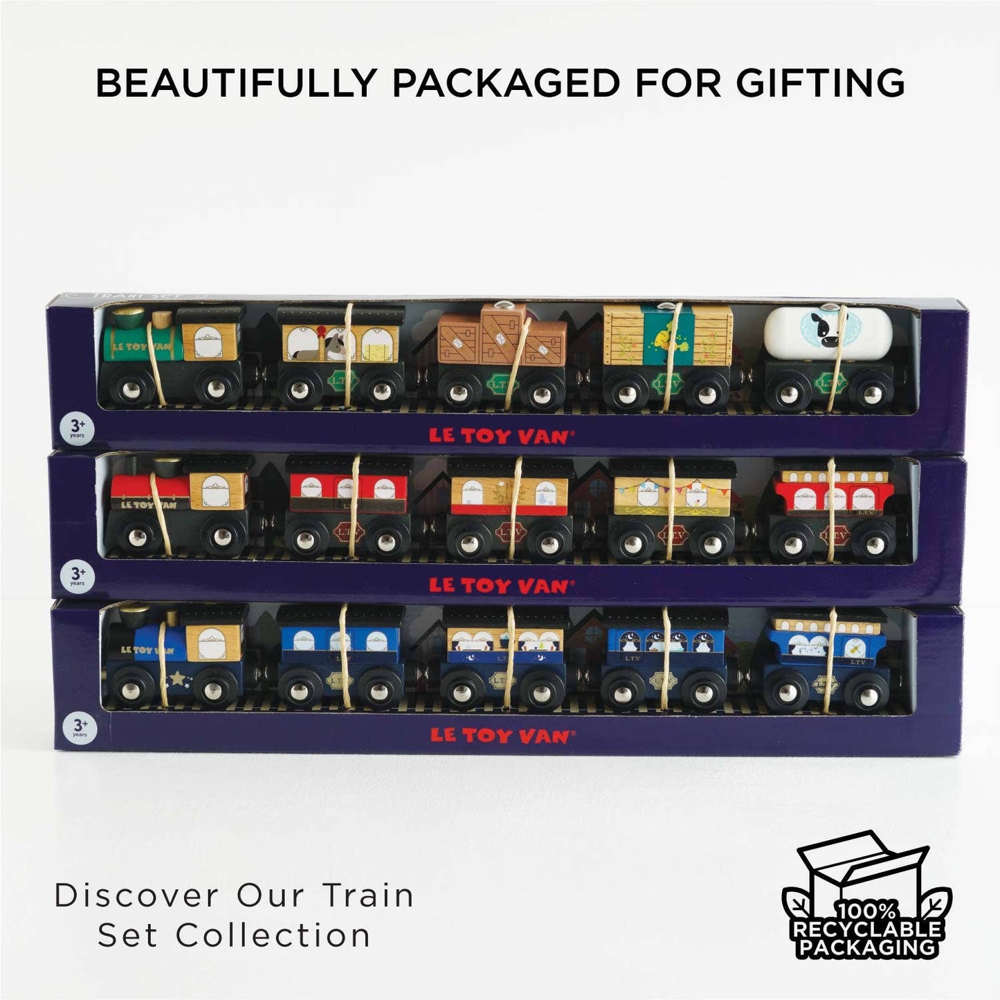 Great Green Train & Goods Wagons