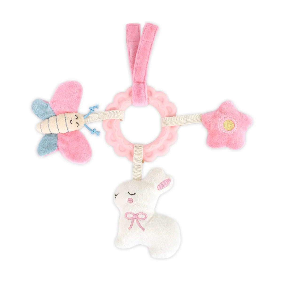 Bunny and Friends Teether Ring