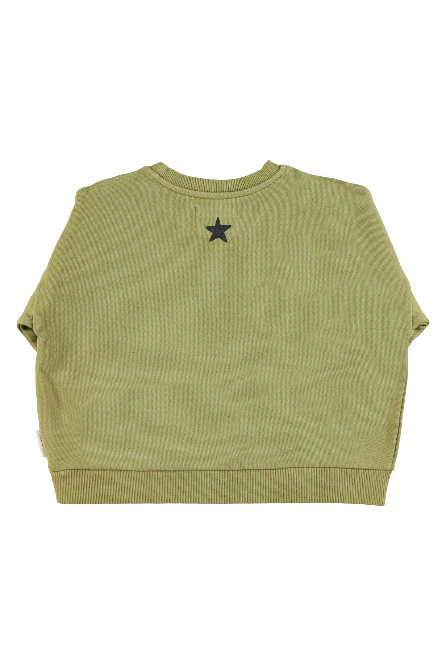 Sweatshirt | Olive Green w/ Tiger Print