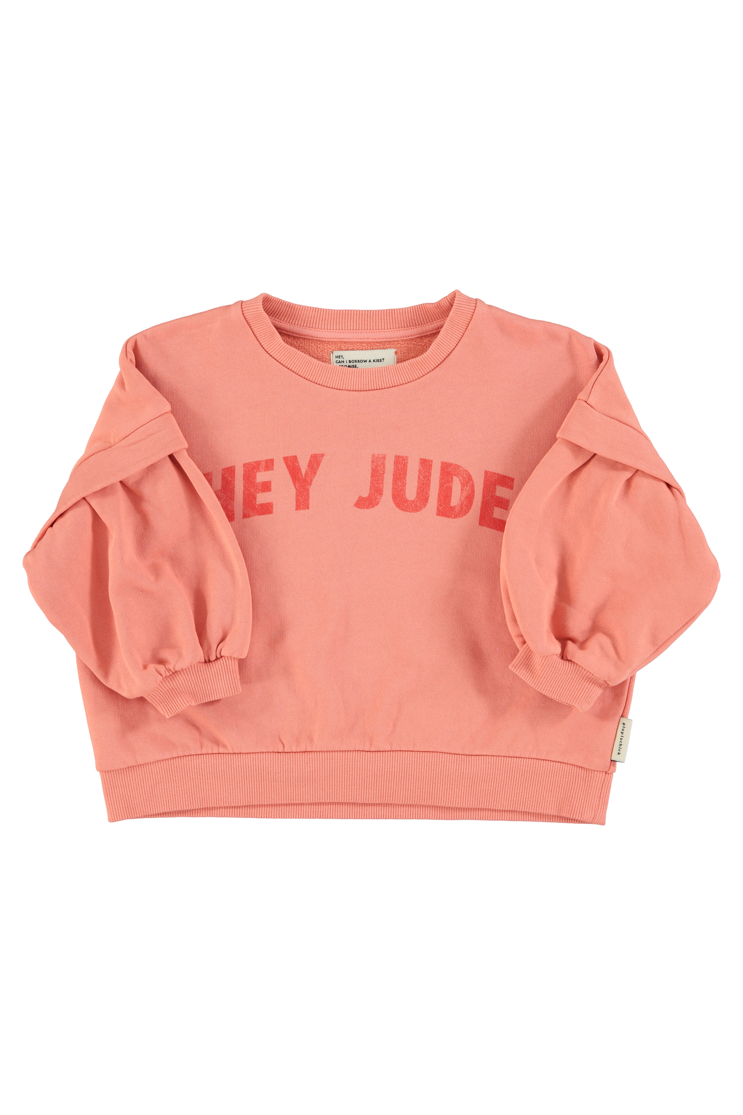 Sweatshirt | Pink w/ "Hey Jude" Print