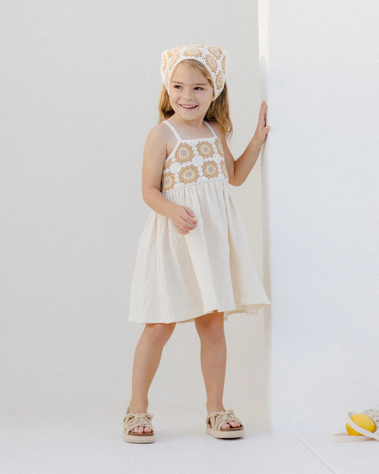 Crochet Sun Dress || Marigold Daisy