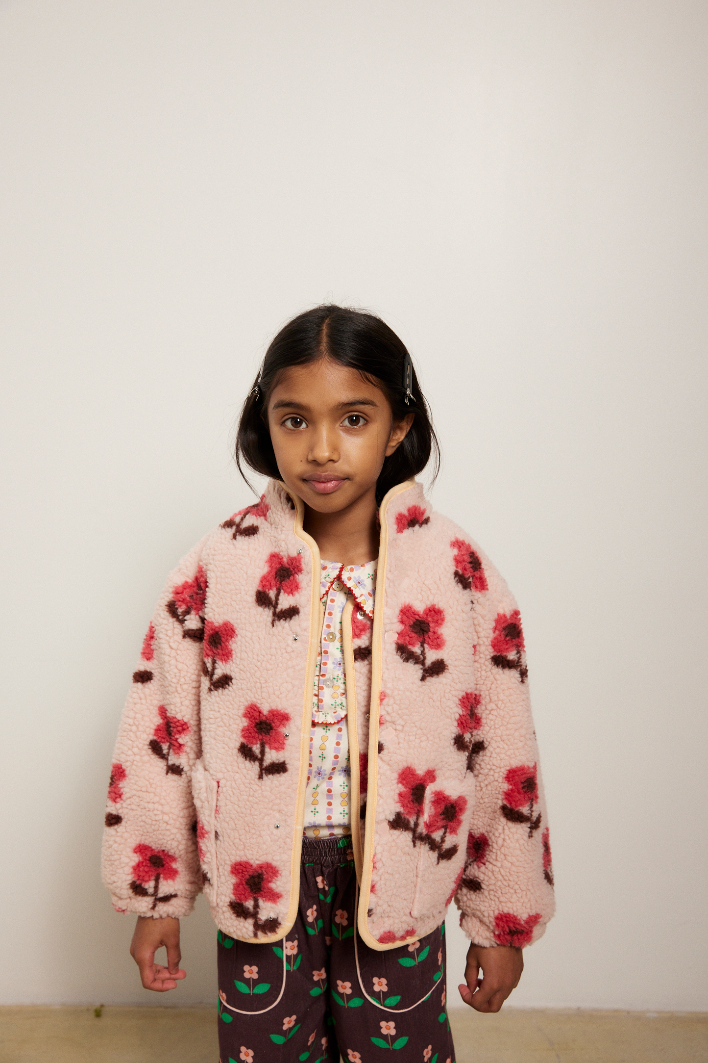 Bear Fleece Jacket || Cookie