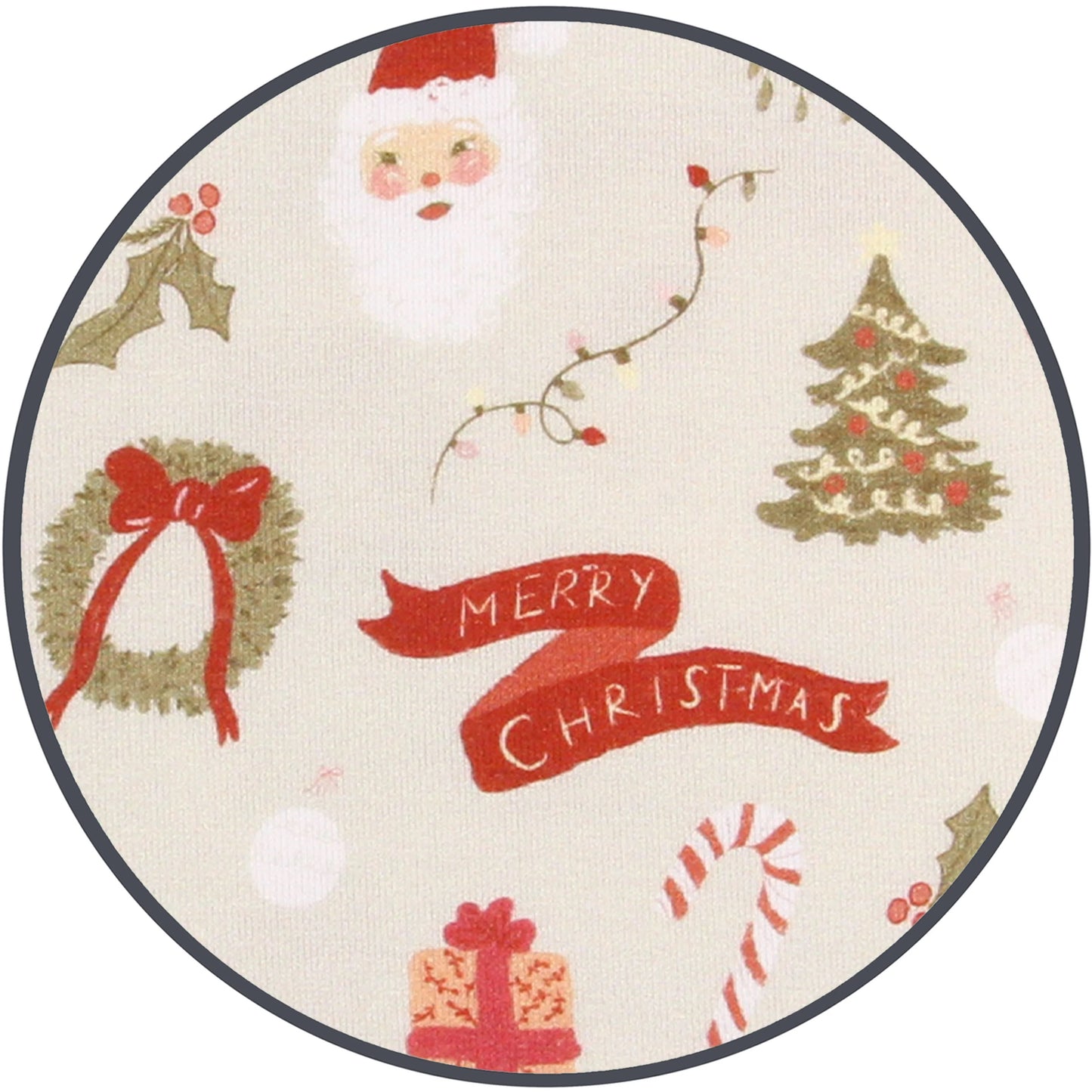Mistletoe Top Knot Hat