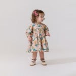 Baby Girls Evelyn Dress Set || Watercolor Floral