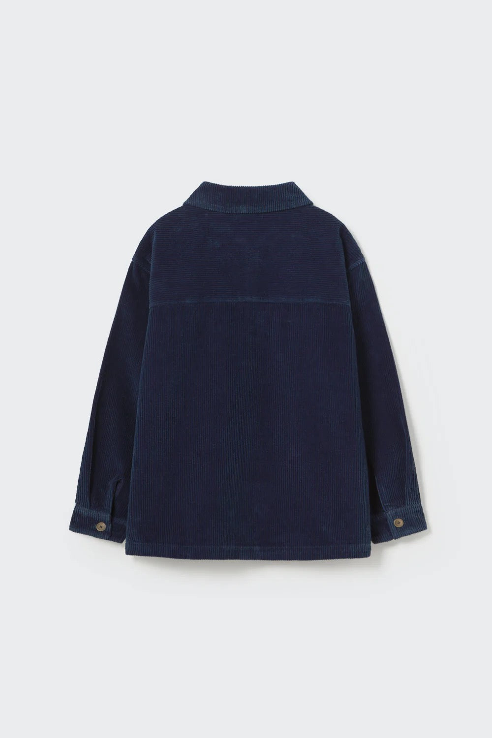 Denim Corduroy Shirt || Navy