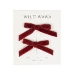 Velvet Bows Clip Set