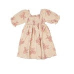 Ivy Dress Gauze Bows || Dusty Pink