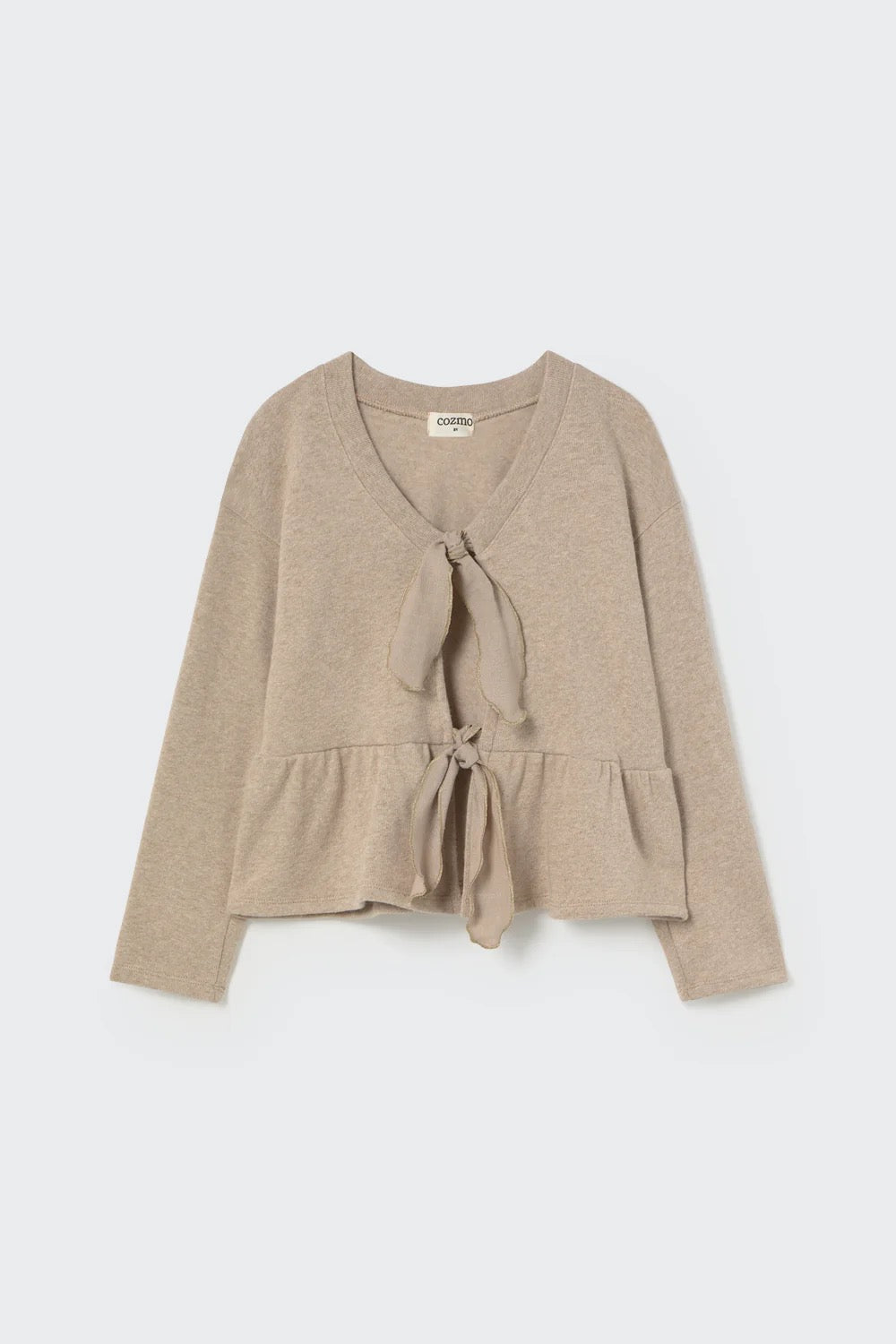 Soft Brushed Knit Sweater & Pant Set || Stone