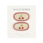 Crochet Clip Set || Cherry