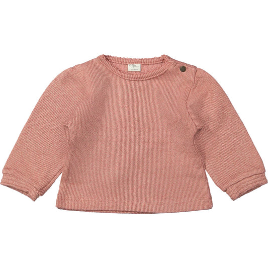 Knit Sweater and Striped Legging Set