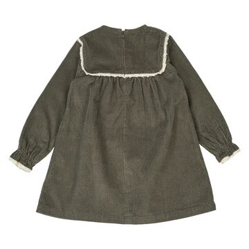 Corduroy Dress || Deep Green
