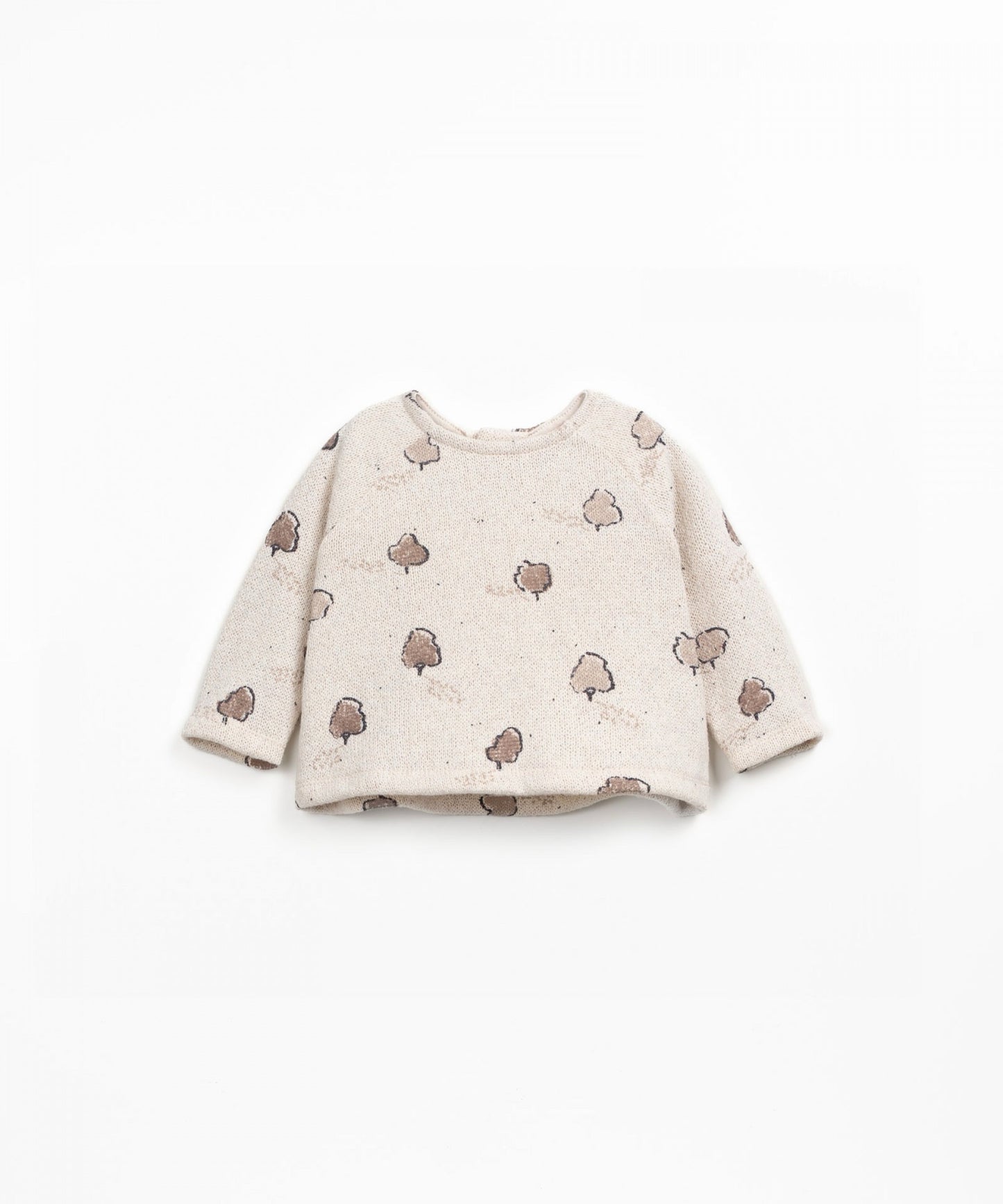 Knit Top and Legging Pant Set || Tree Print