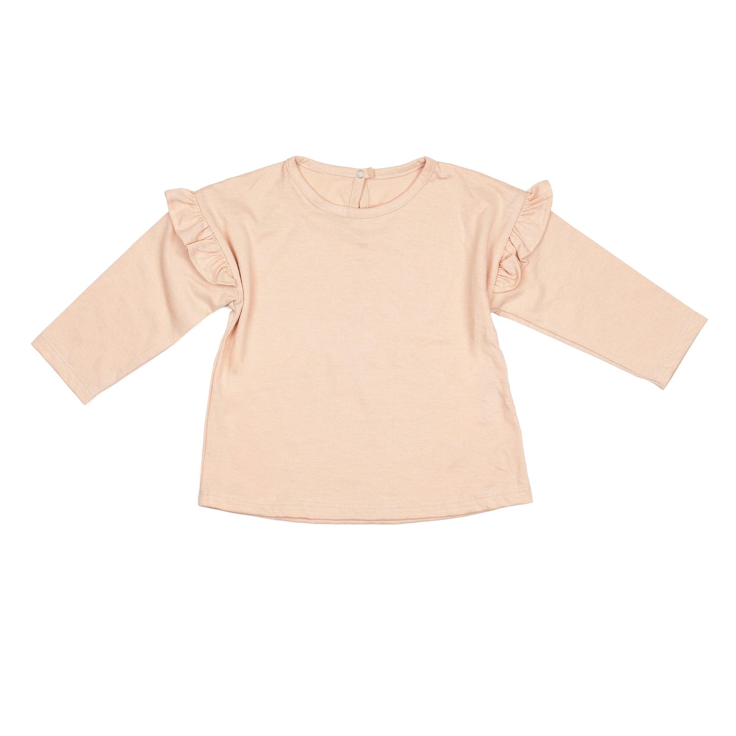 Heart Pocket Overall Cotton Corduroy Dress and Top Set