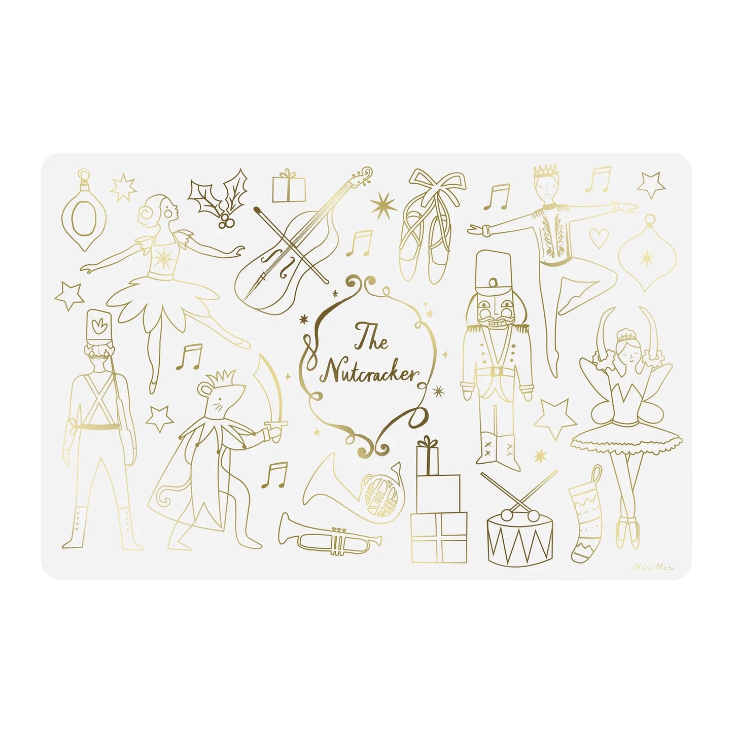 Nutcracker Coloring Placemats (x8)