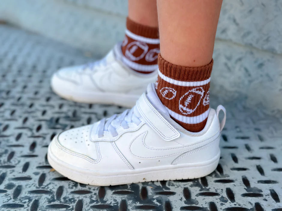 KICKIN' IT UP SOCKS TOUCHDOWN