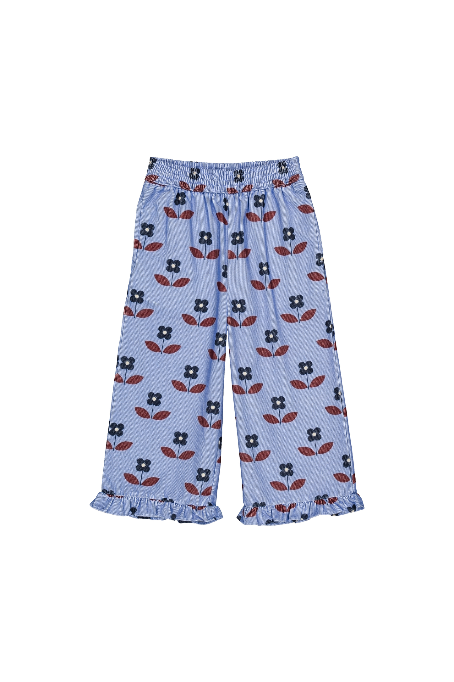 Malika Pants || Flora Blue