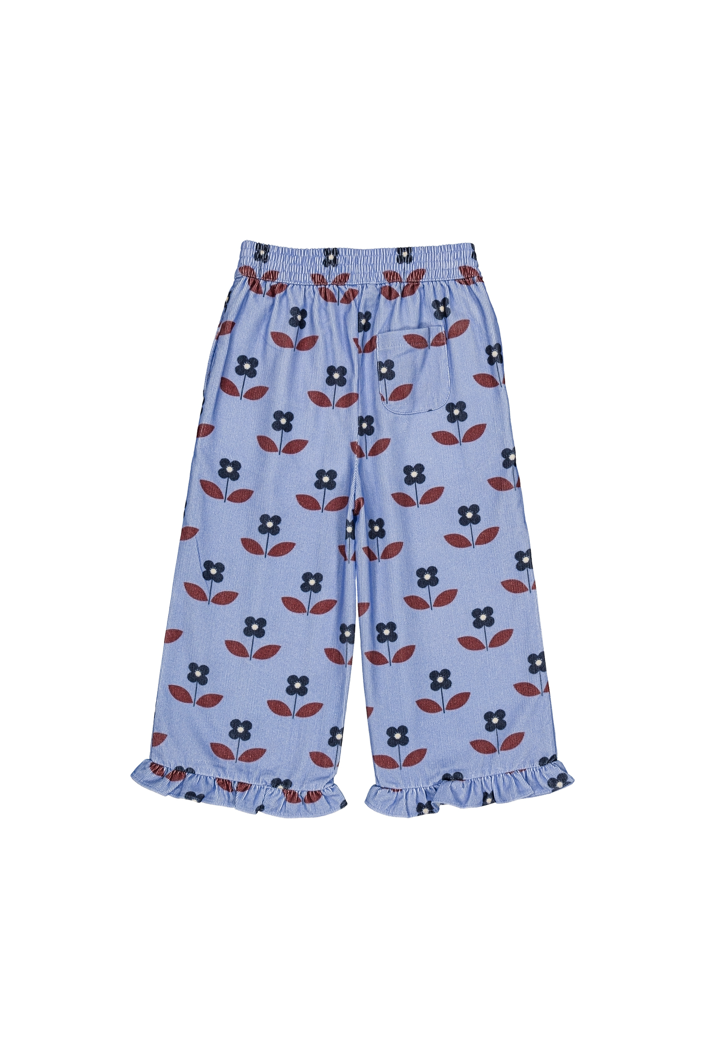 Malika Pants || Flora Blue
