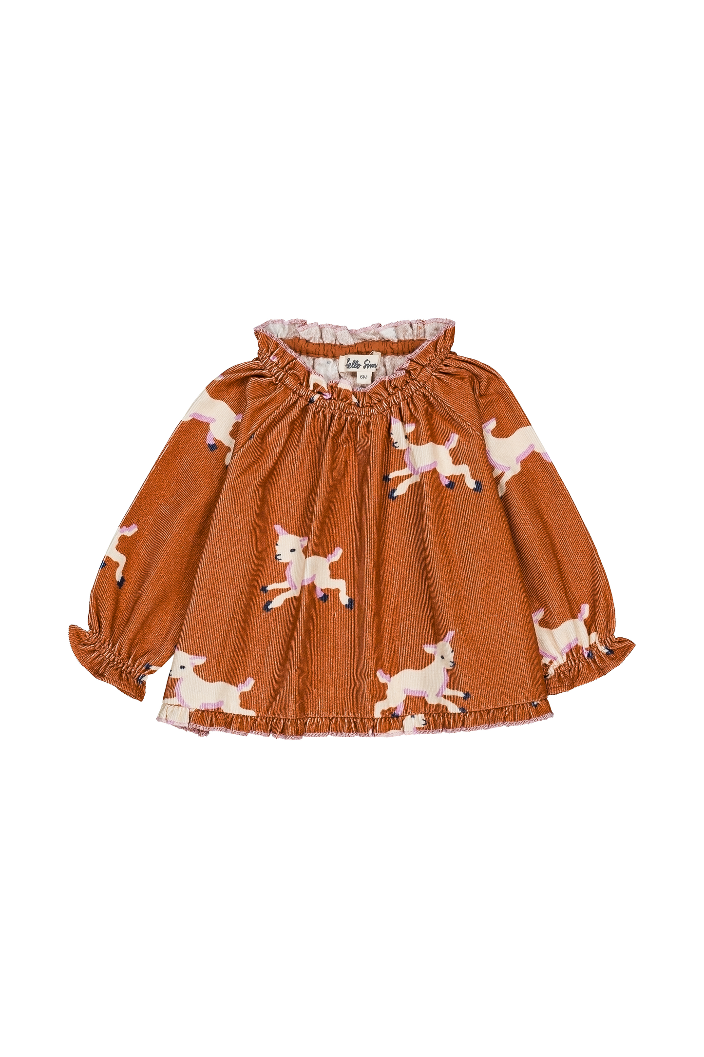 Maline Baby Blouse|| Lamb Sunburn