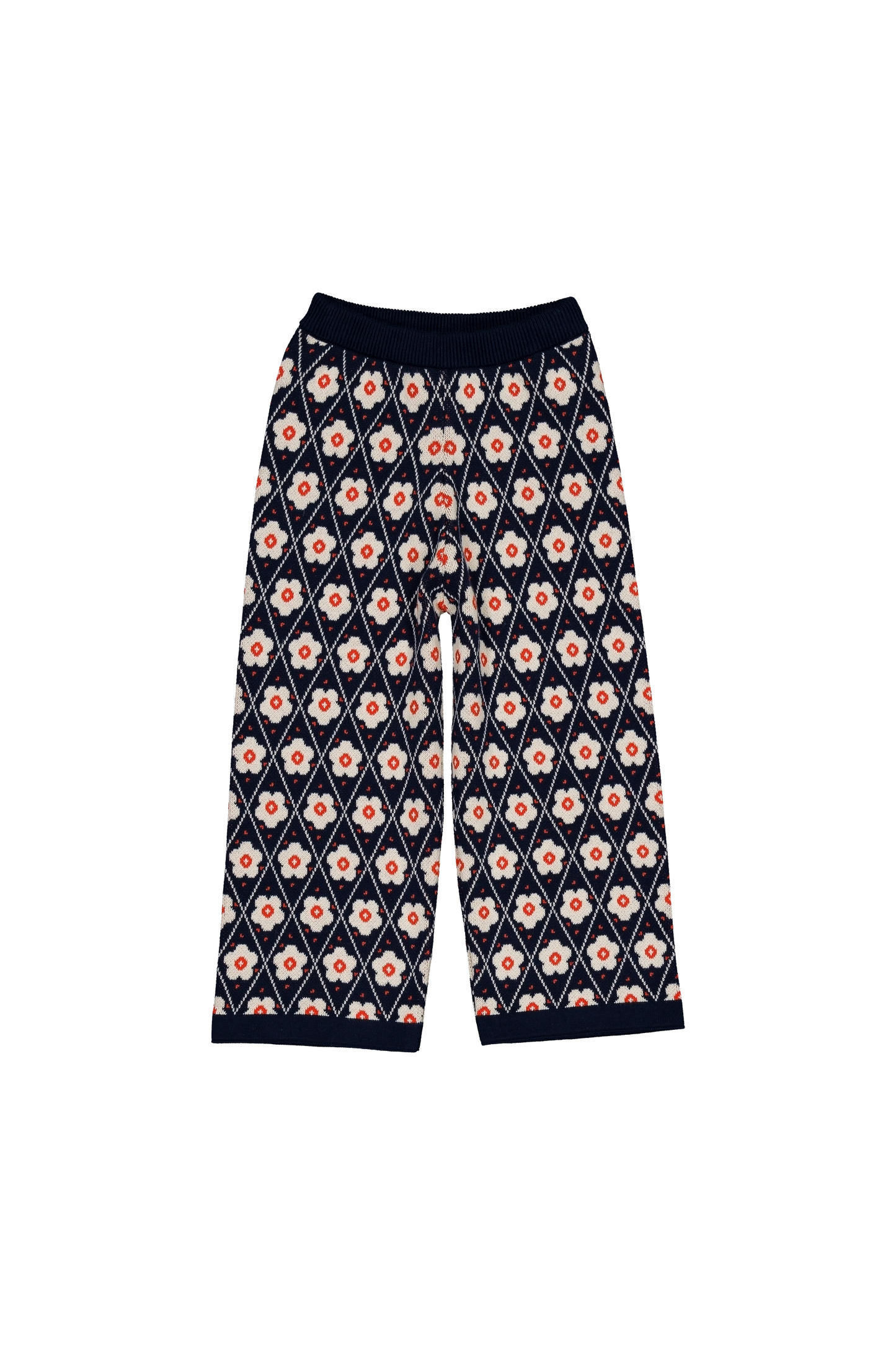 Mathilda Pants || Navy Flower