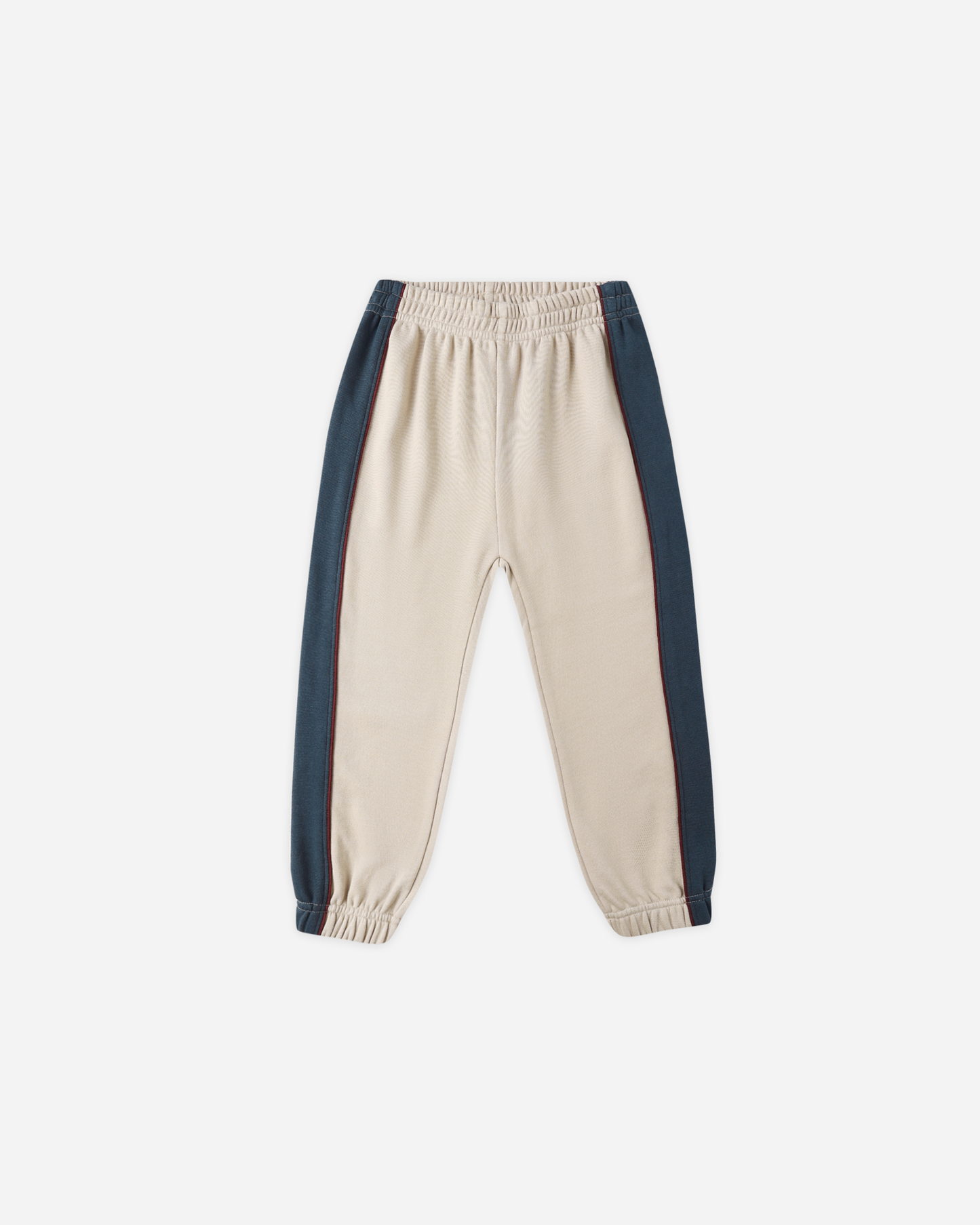 Paneled Sweatshirt & Sweatpant Set || Stone