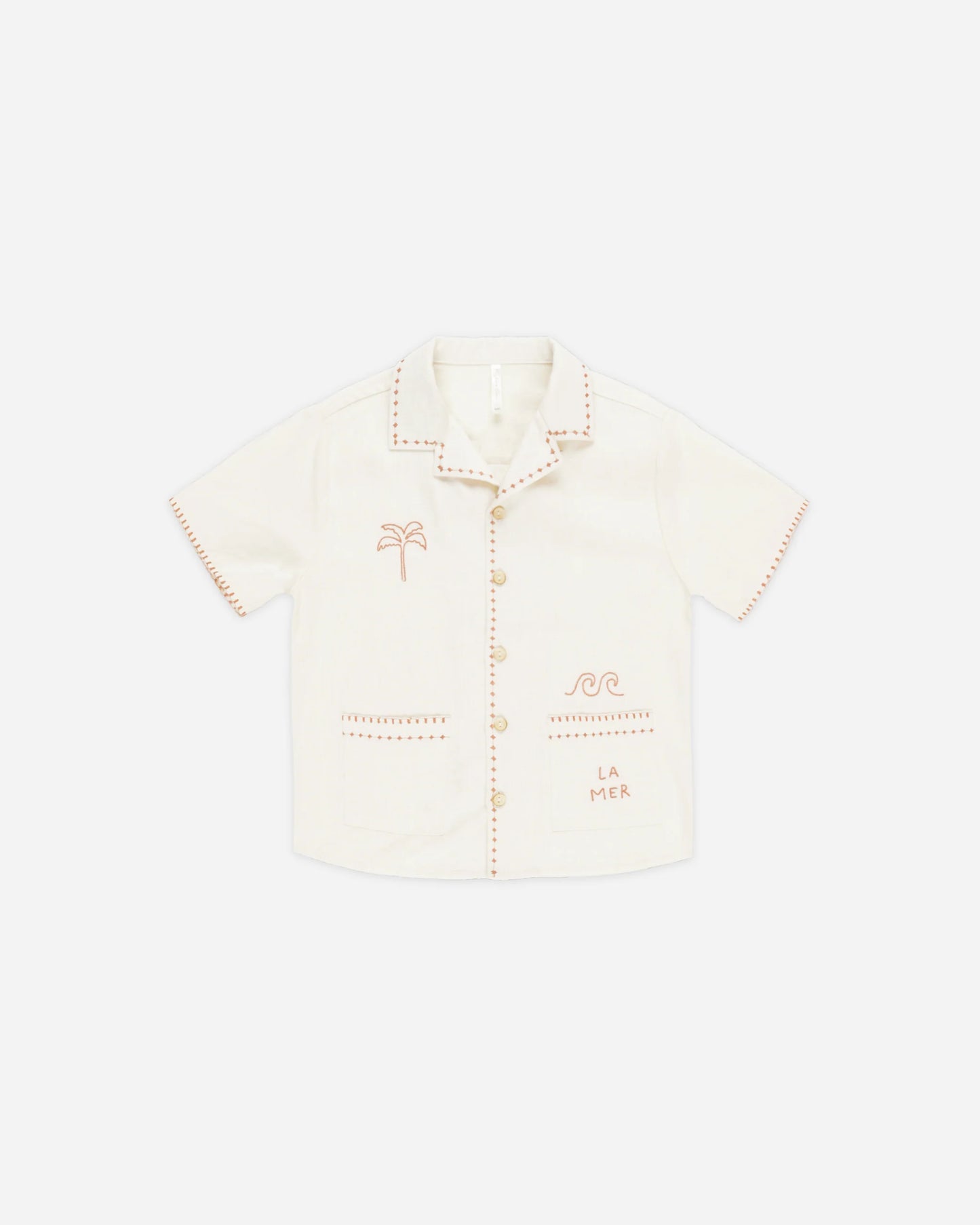 Lapel Collar Shirt || La Mer