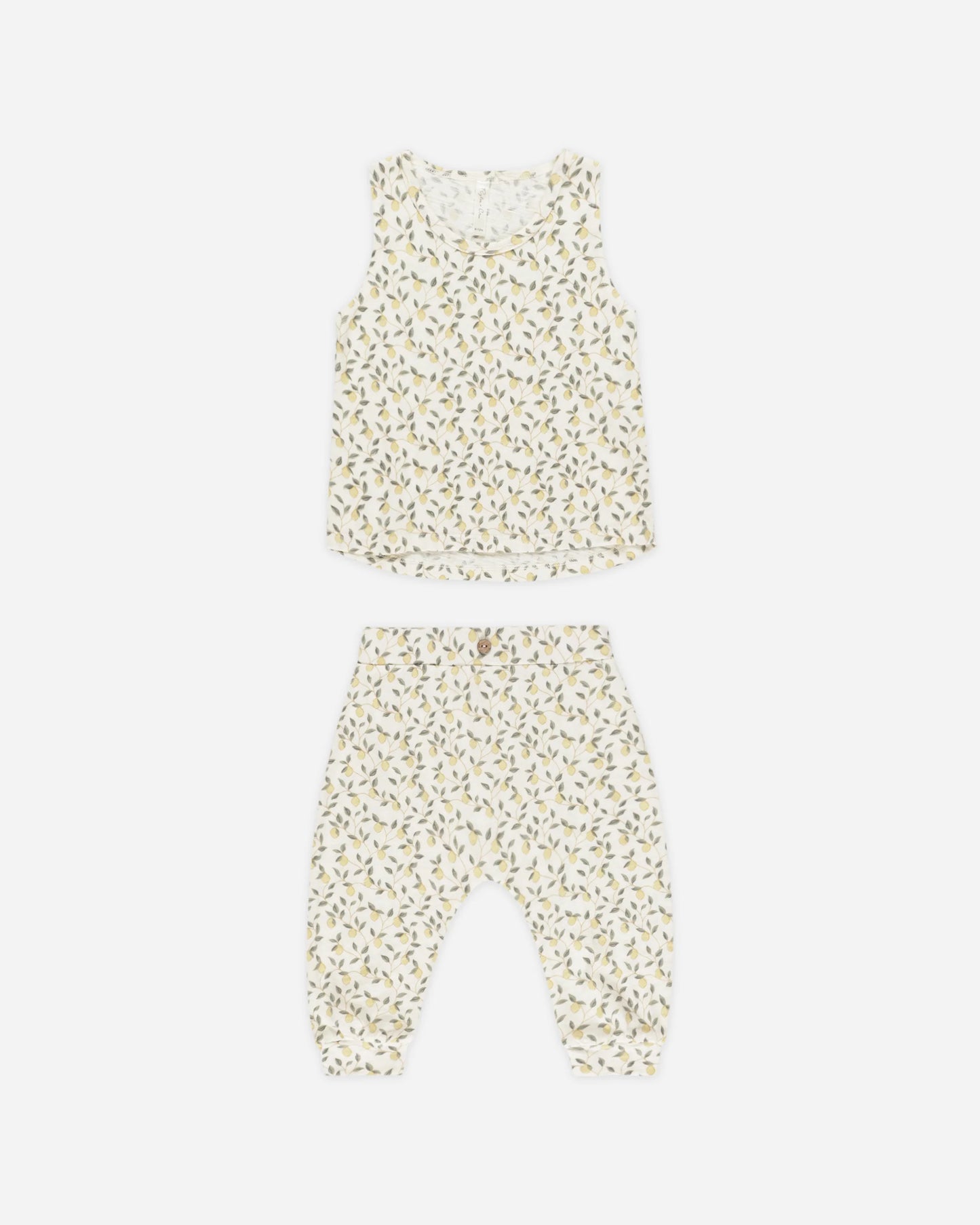 Tank + Slouch Pant Set || Lemons
