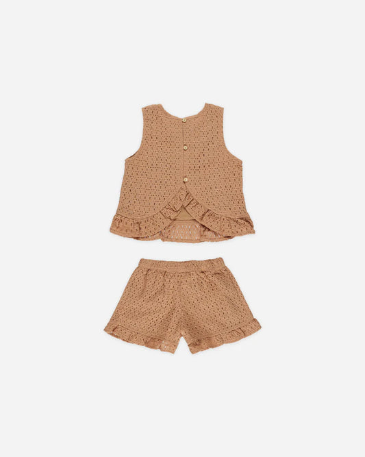 Leonie Short + Top Set || Grapefruit