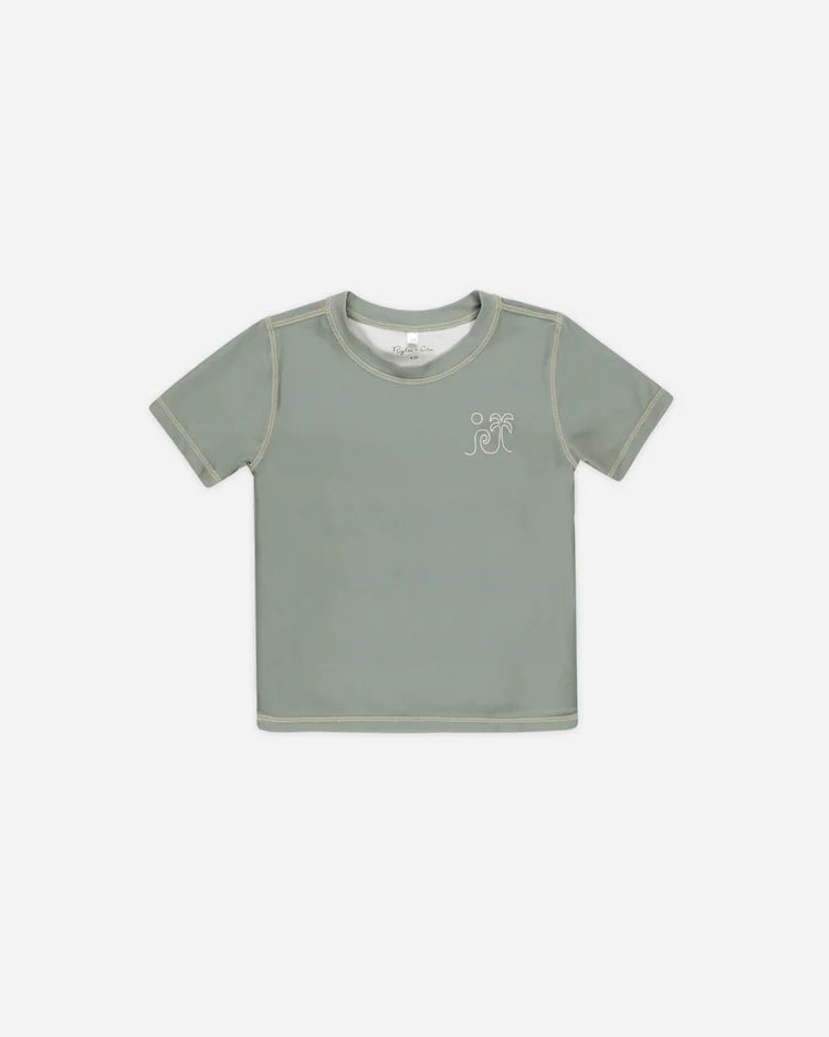 Boys Rash Guard || Eucalyptus