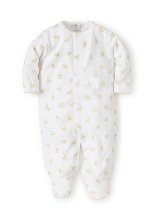 Kissy Kissy Footie in Hatchlings Print