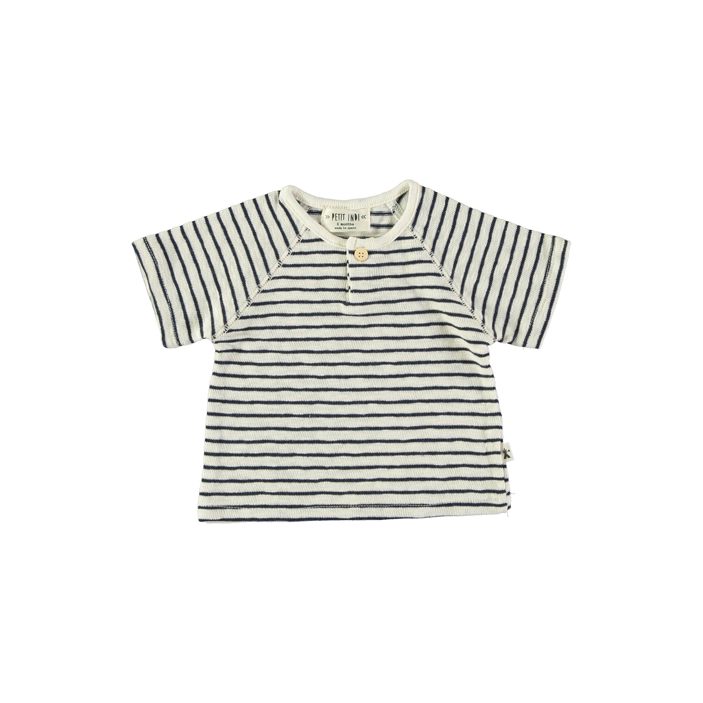Knit Striped Top || Navy + White