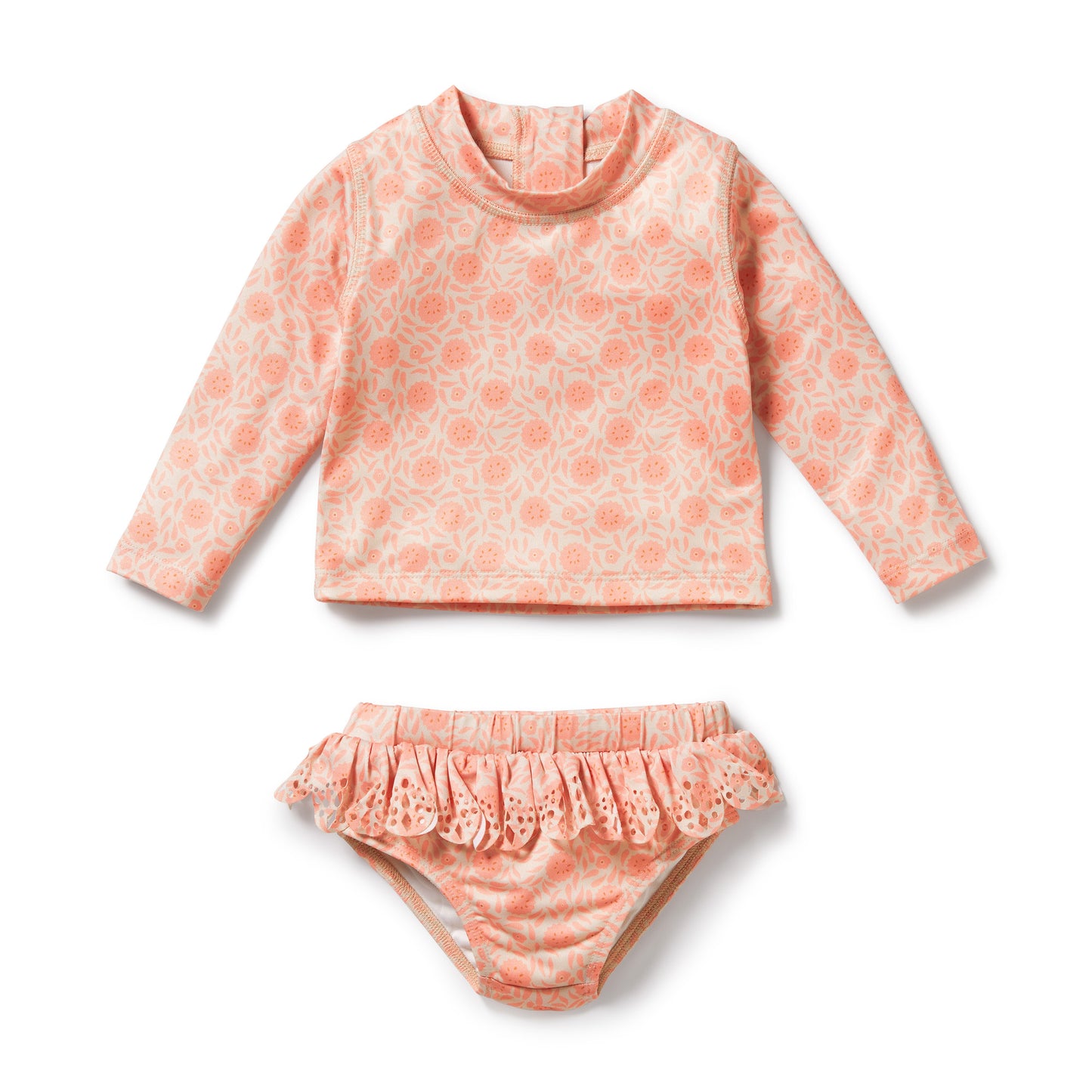 Amelie Floral Cutwork Swimsuit