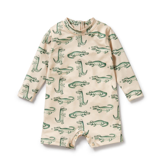 Little Croc One Piece Swimsuit