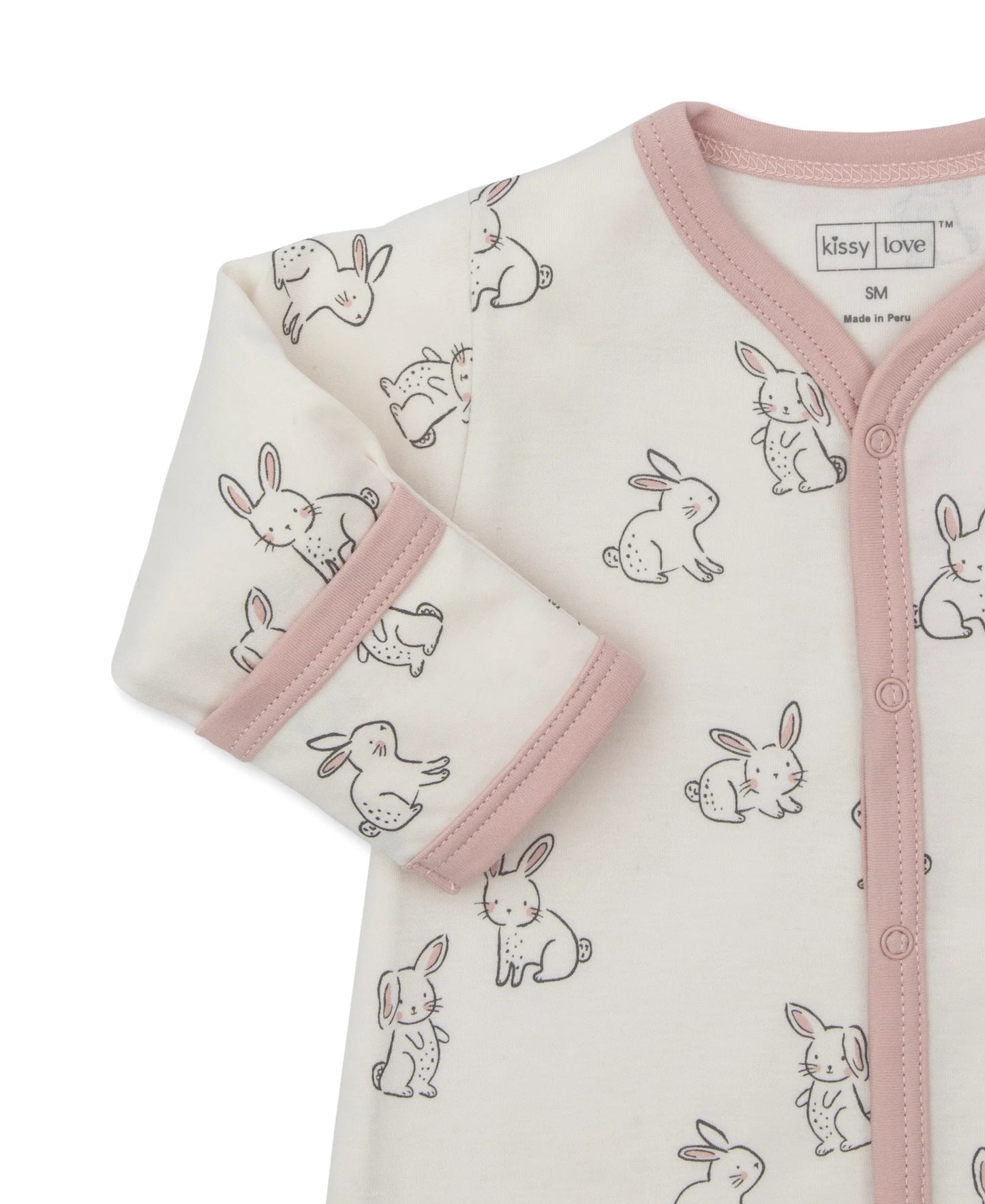 Kissy Love Bunny Buddies Pink Convertible Gown