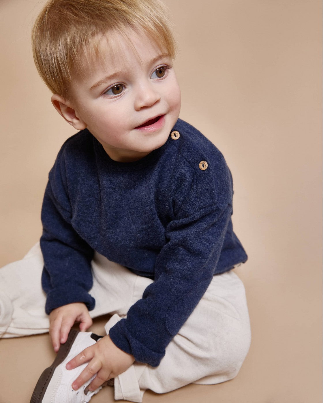 BB Soft Jersey Sweatshirt Navy