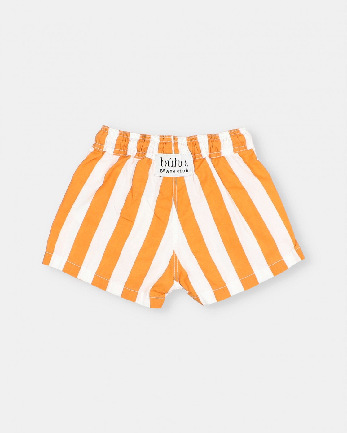 Stripes Swim Trunk || Orange