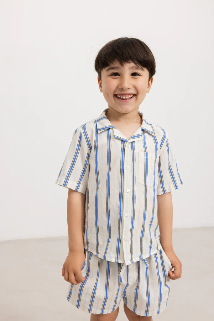 Take T-shirt || Chambray Stripe