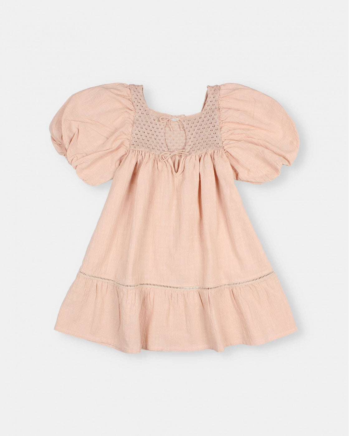 Buho Combi Dress || Rose