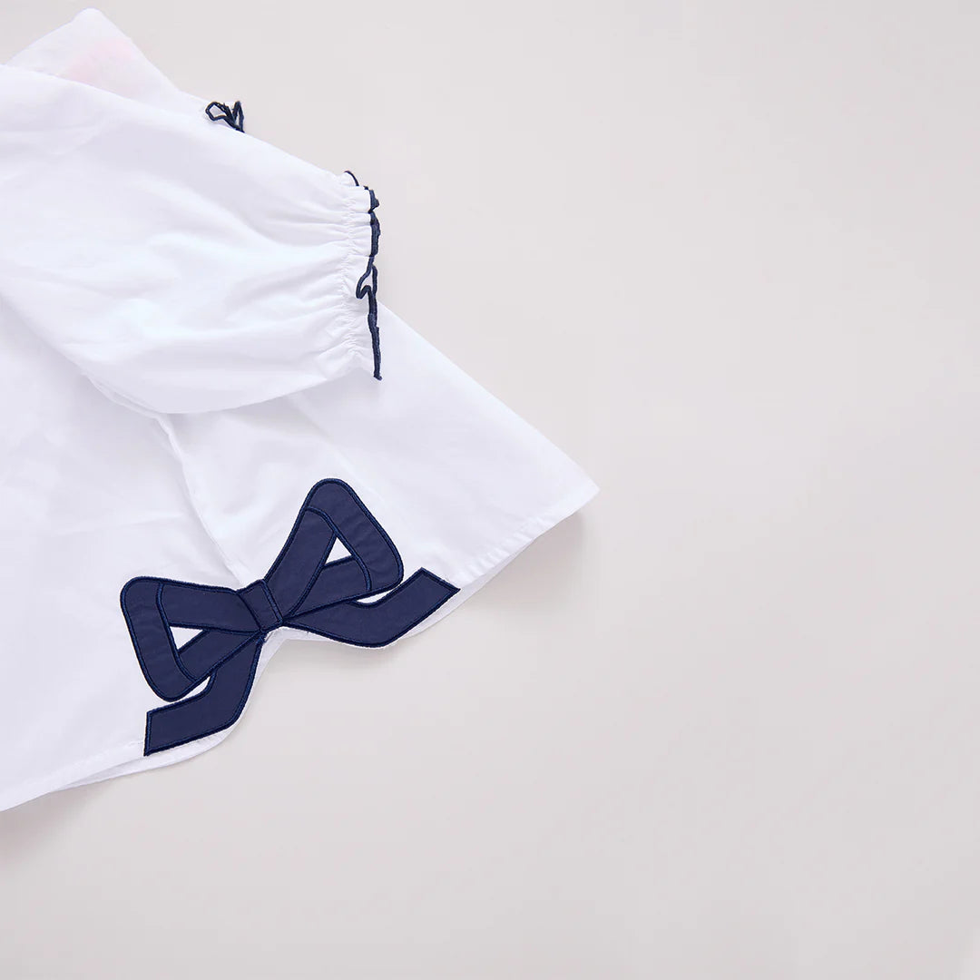 Girls Gianna Skirt & Dana Bow Top Set