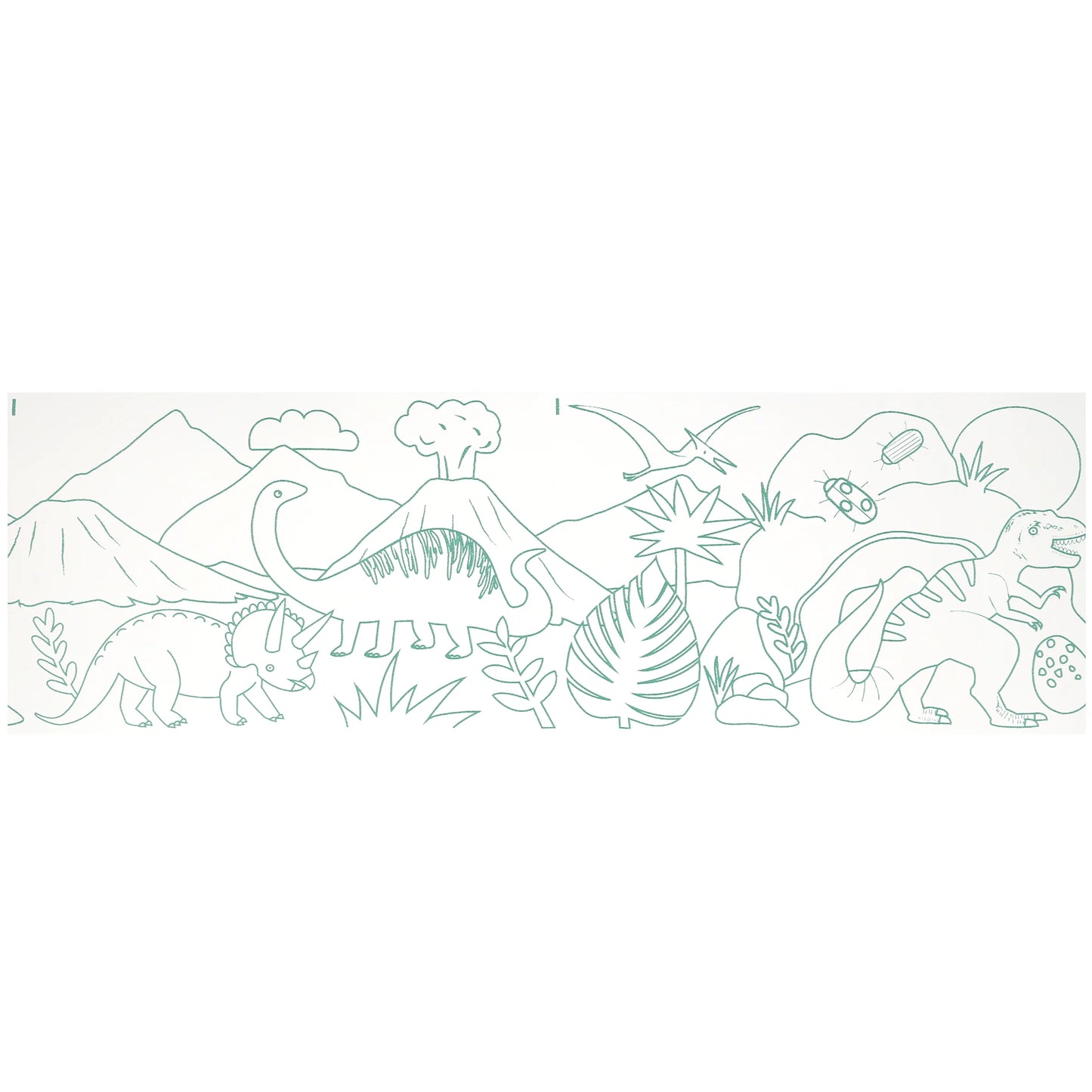 Dinosaur Cloring Roll