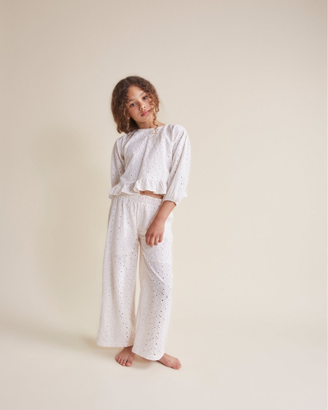 Embroidery Blouse + Pant Set || Nuit