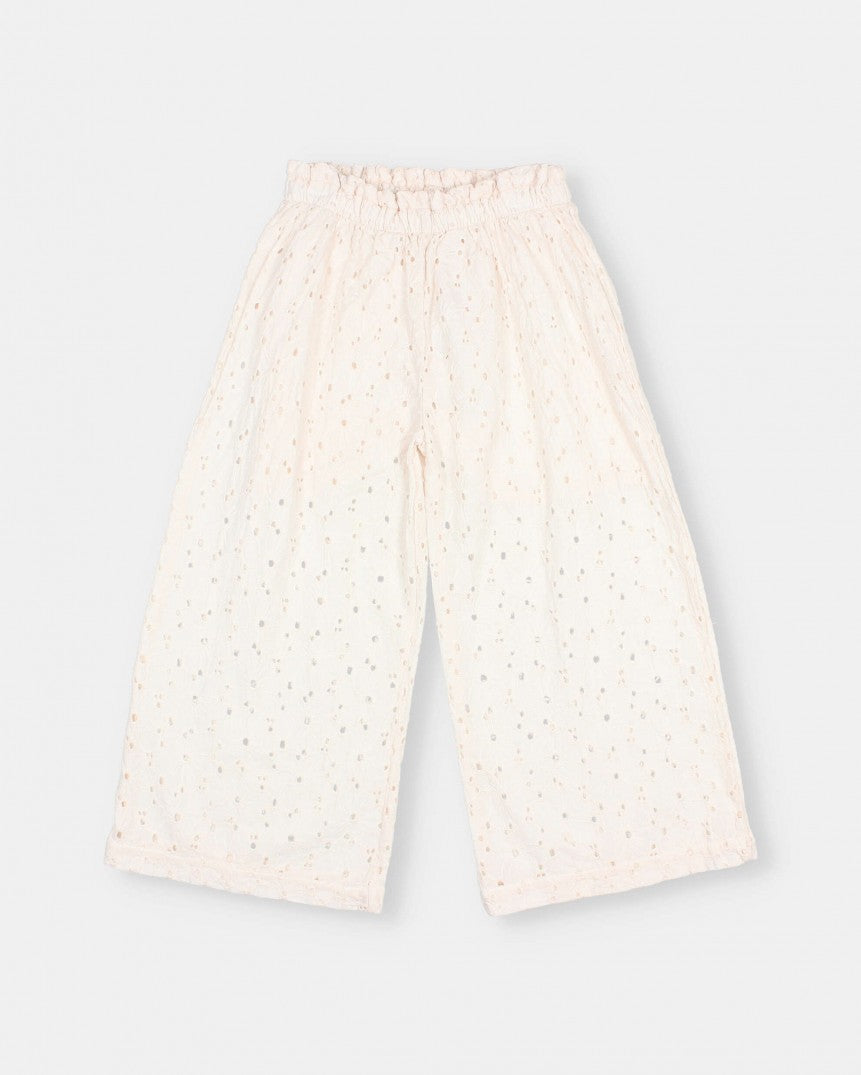 Embroidered Blouse + Pant Set || Peach Pink