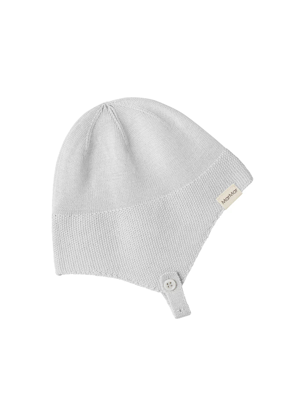 Knit Cardigan, Pant & Hat Set- Aluminum