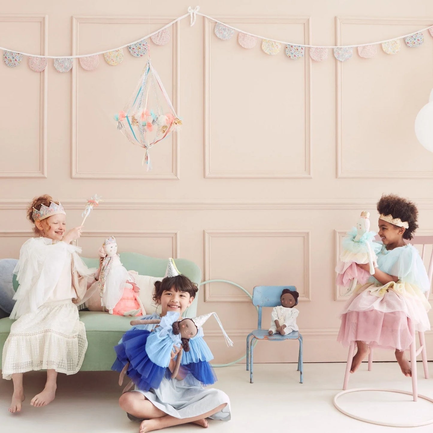 Meri Meri X Liberty Fabric Chandelier