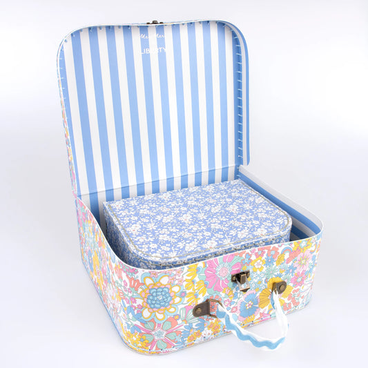 Meri Meri X Liberty Suitcase (2pk of nested suitcases)