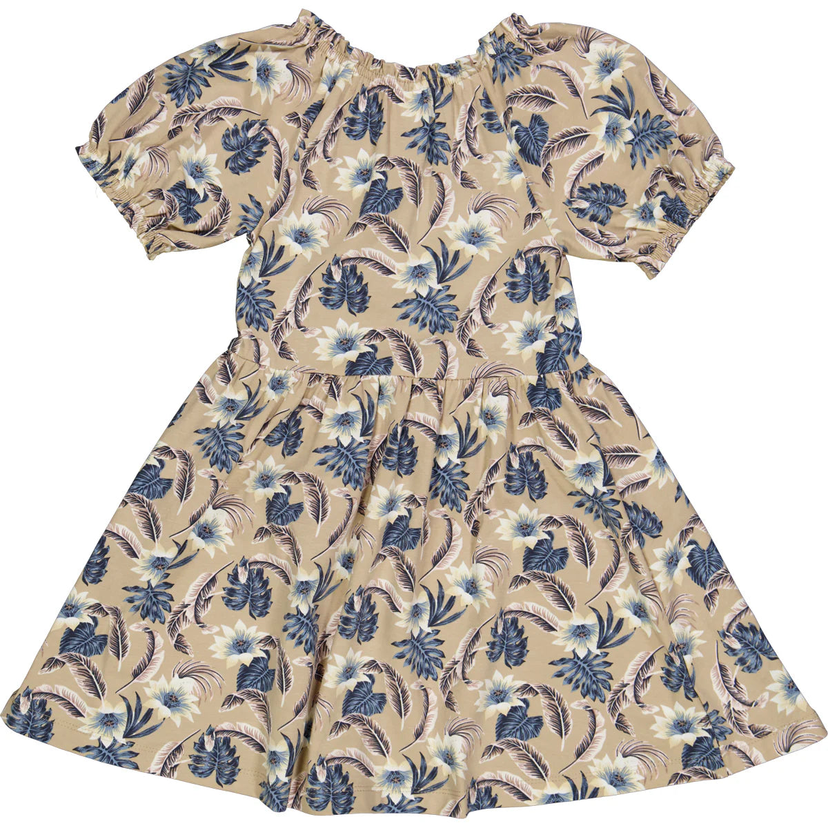 Lily Puff Sleeve Swing Dress