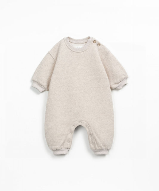 Jersey Jumpsuit with Shoulder Opening