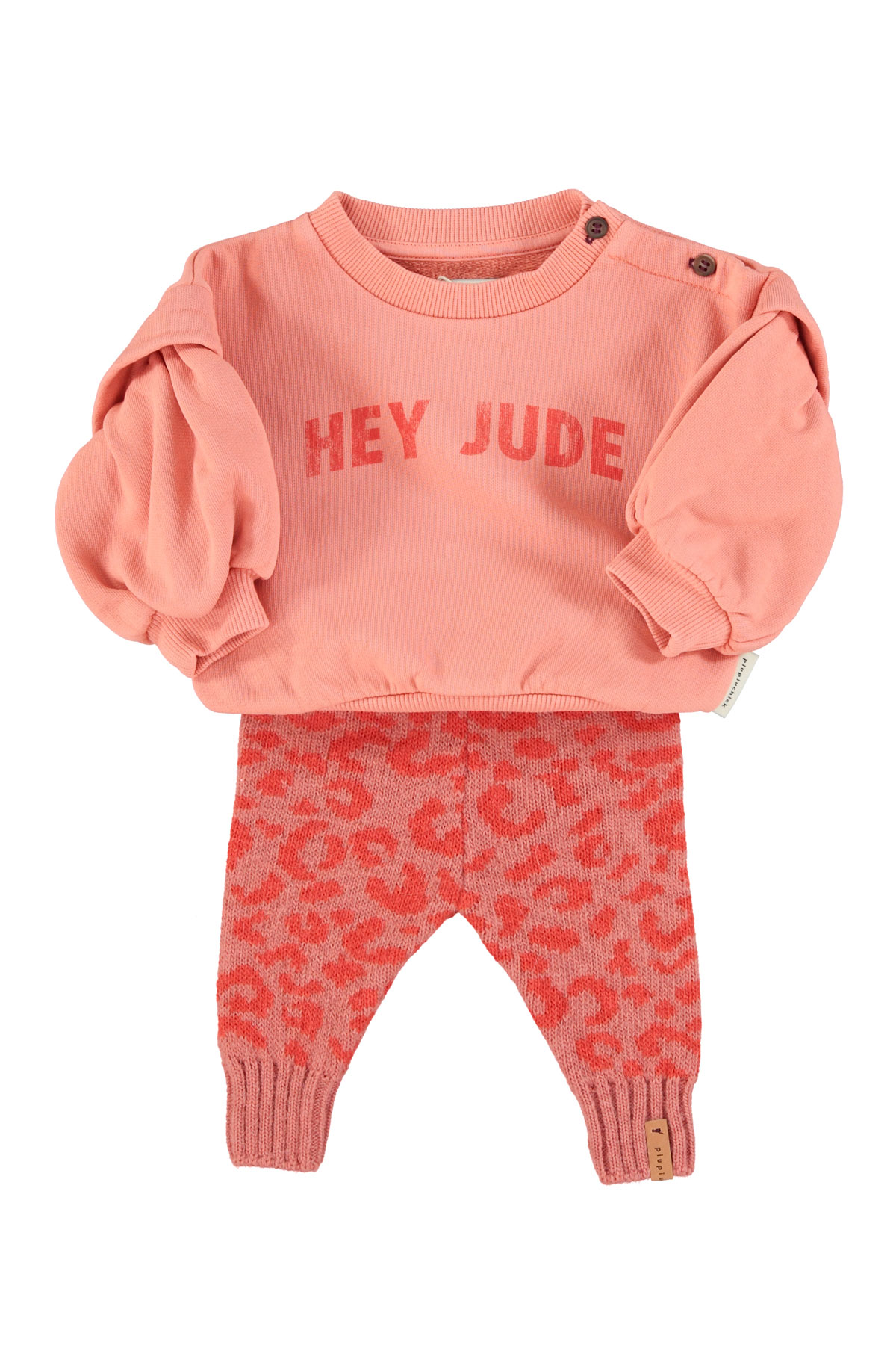 Sweatshirt | Pink w/ "Hey Jude" Print