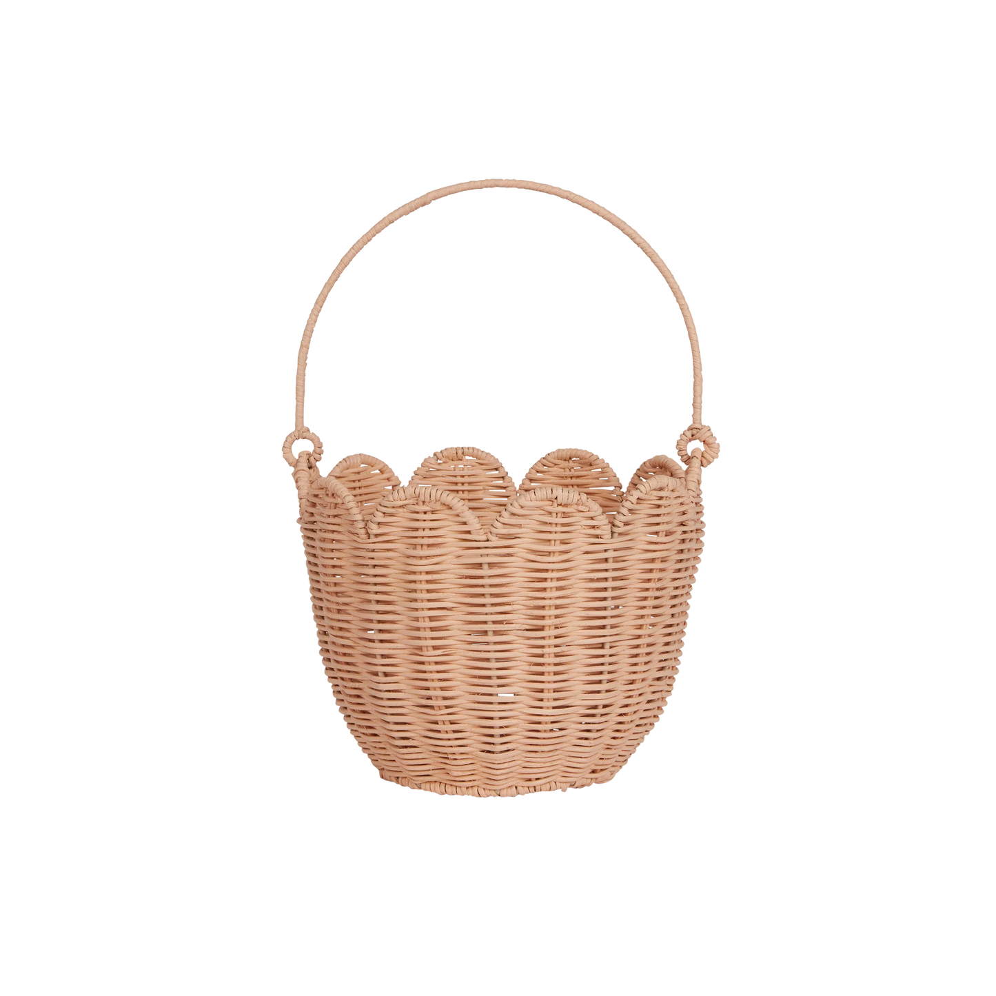 RATTAN TULIP CARRY BASKET